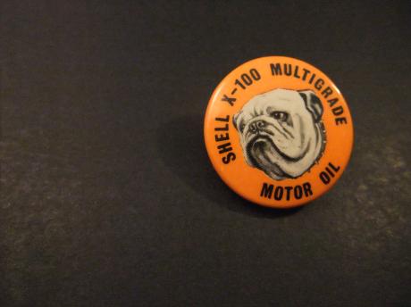 Shell X-100 Multigrade motor oil,